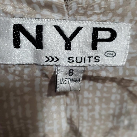 Nwt 2pc khaki pant suit size 8 / NYP $160 - Picture 6 of 15
